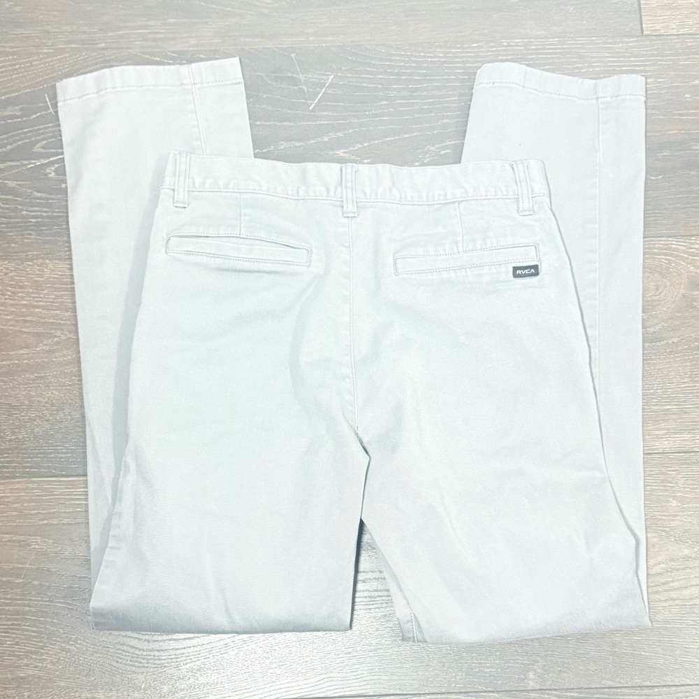 RVCA Light Gray Chinos Size 30